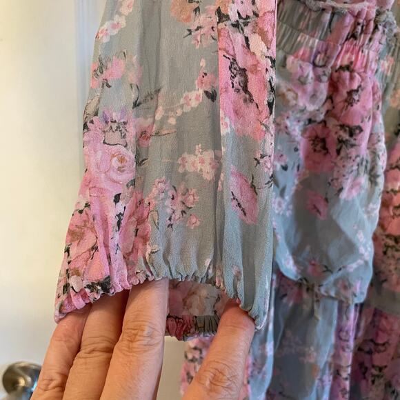 LoveShackFancy Popover Floral Mini Dress - Picture 9 of 16
